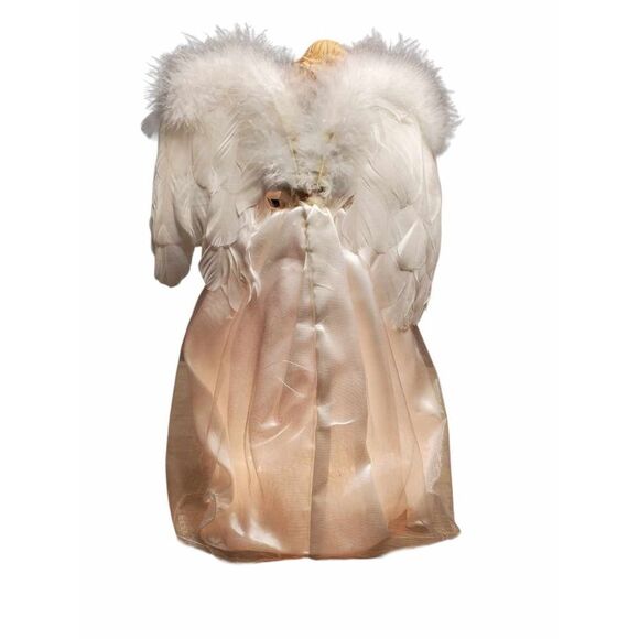 Beautiful Lighted Angel Tree Topper - Picture 3 of 4